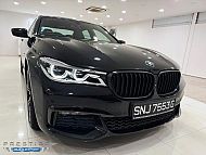 BMW 730I M SPORT LED Sunroof NAV HUD 2017 Black Rear Entertainment 